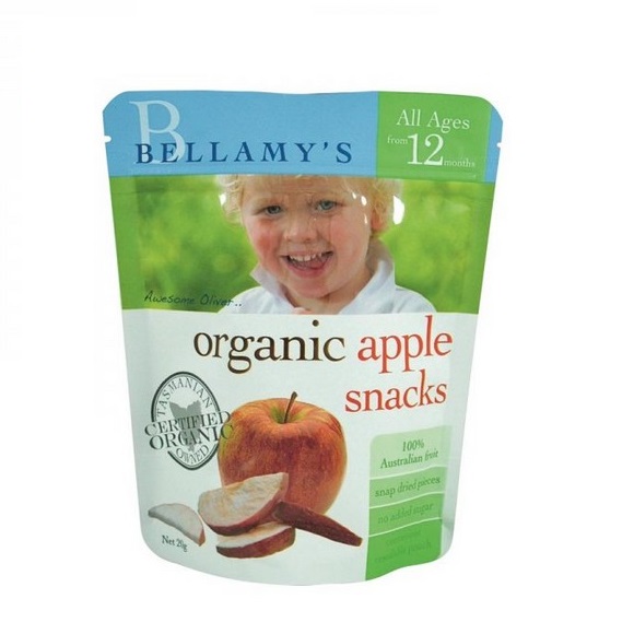 澳洲BELLAMY贝拉美婴儿有机苹果干辅食 12个月+