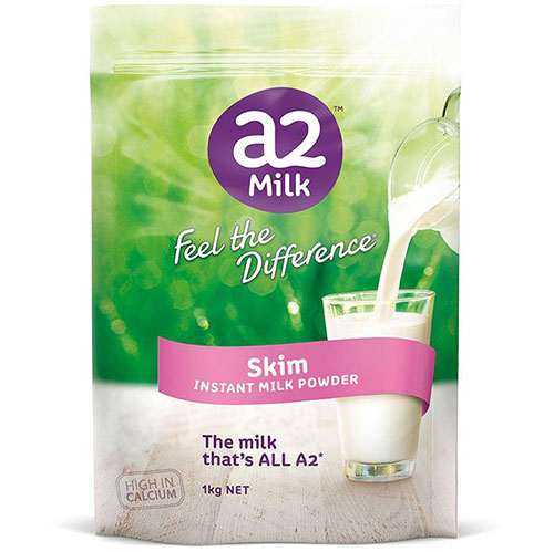A2脱脂奶粉 1KG 含β-酪蛋白 儿童学生成人奶粉中老年【包邮】