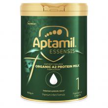 Aptamil爱他美Essensis奇迹绿罐有机A2婴儿奶粉1-3段 900gx3罐【包邮】