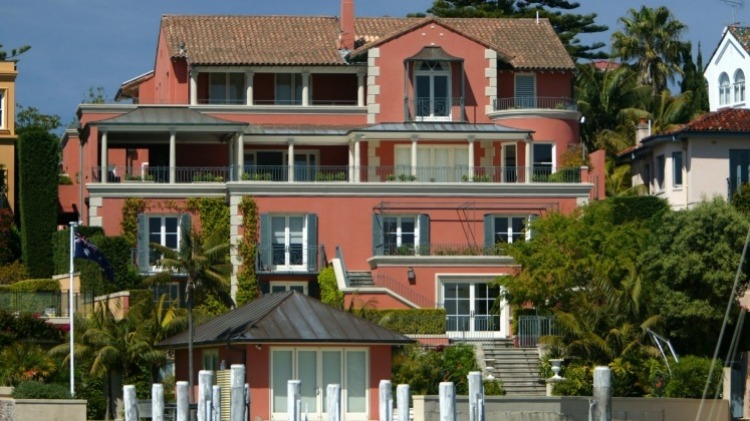 Malcolm Turnbull's current home in Sydney's Point Piper.