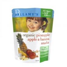 澳洲BELLAMY贝拉美婴儿有机苹果菠萝香蕉干辅食 12个月+