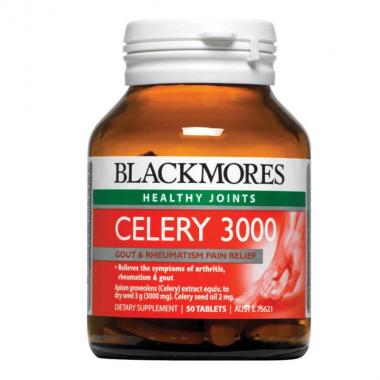 Blackmores西芹籽3000缓解关节疼痛 50粒