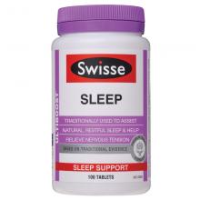 Swisse睡眠改善片 100片 改善睡眠 舒缓压力 适合15岁以上睡眠不好的人群