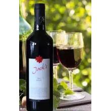 杰克2013 梅洛（美乐）红葡萄酒 南澳原瓶进口6支【包邮】