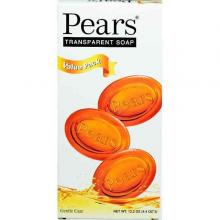 澳洲Pears Soap梨牌透明香皂 美白滋润保湿 特惠装3x125g