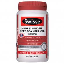 Swisse纯天然深海磷虾油1000mg 60粒