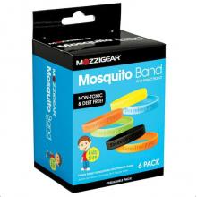 Mosquito-Band成人儿童硅胶防蚊手环驱蚊手圈 6个一盒
