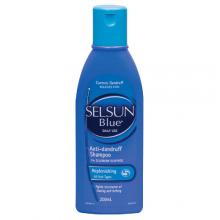 Selsun Blue专业特效止痒去屑洗发水 蓝盖 去屑无敌 200ml